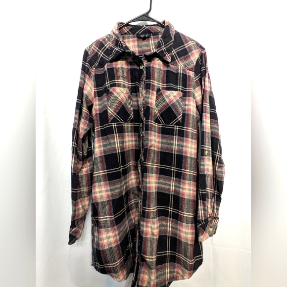 Tolani Tina Black Flannel Dress - Picture 4 of 7